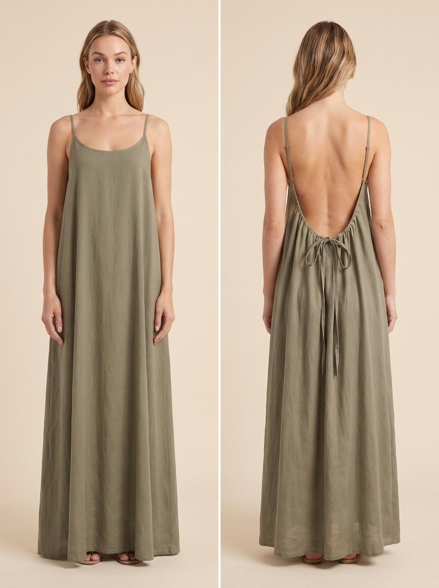 Victoria Backless Dress
